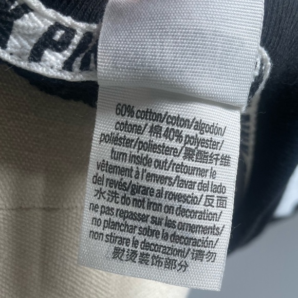 PINK VS XS Sweatshirt Crewneck Sweater Victorias Secret Love Pink Oversized Tops - Picture 11 of 13